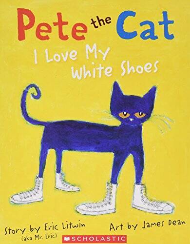 Pete the cat - my, white