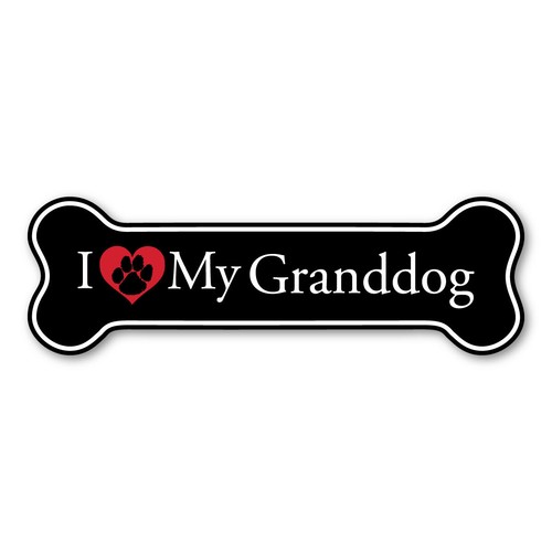 Love granddog bone - i, magnet