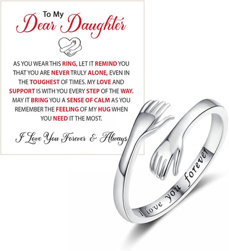 Daughter hug hope rings - my,