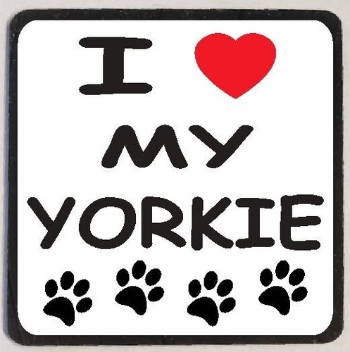 Love yorkie refrigerator - i, my