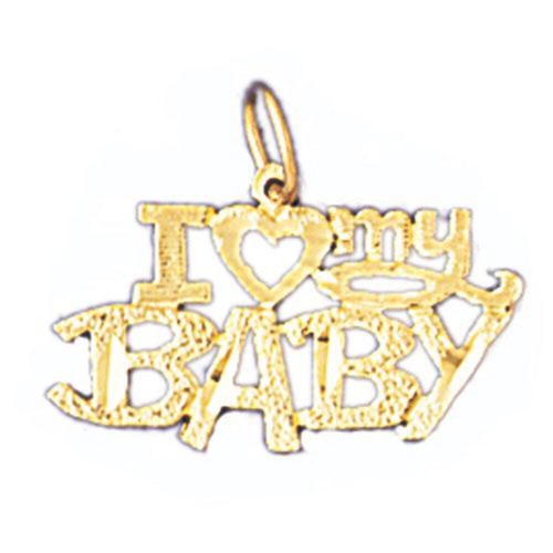 Love baby charm pendant - my,