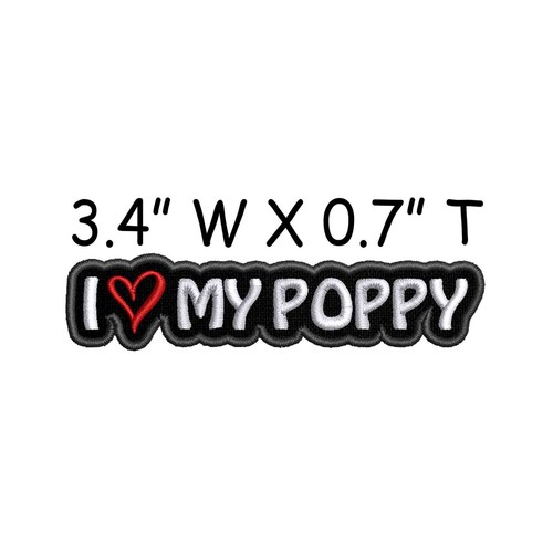 Love poppy patch - poppy,